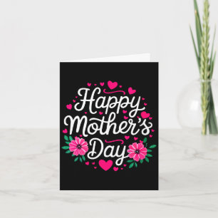 Women's happy mother's day shirt women mom grandma card