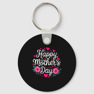 Womens happy mother's day shirt women mom grandmaW Keychain