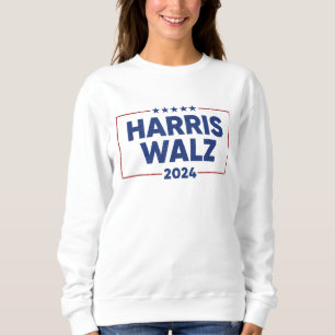 Womens Harris Waltz 2024 Election Kamala Harris Sweatshirt