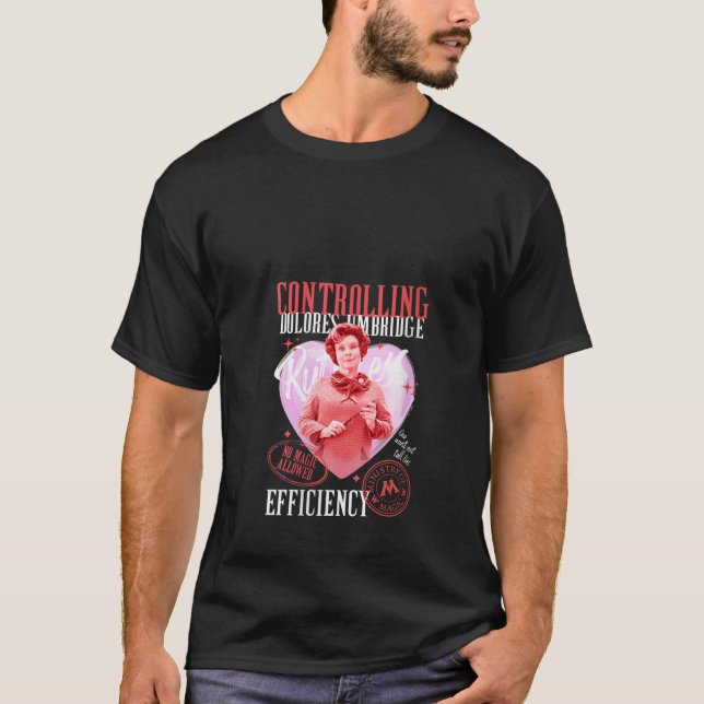 Womens Harry Potter Controlling Dolores Umbridge B T-Shirt (Front)