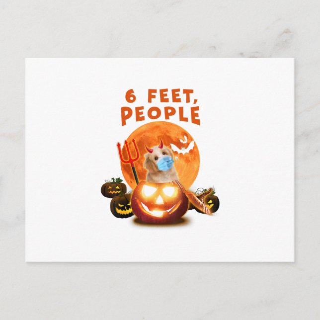 Womens Havanese Day Funny Havanese Dog Owner Announcement Postcard (Front)