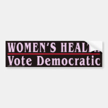 Women's Health 1 Bumper Sticker