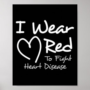 Women's Heart Disease Design  Poster