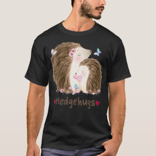 Womens Hedgehugs  Funny Cute Hedgehugs Kawaii Hedg T-Shirt