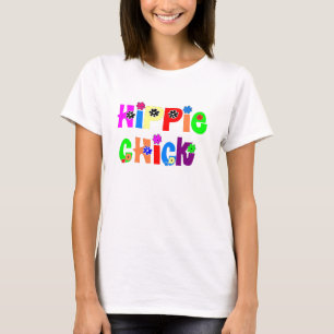 Womens Hippie Chick T-Shirt