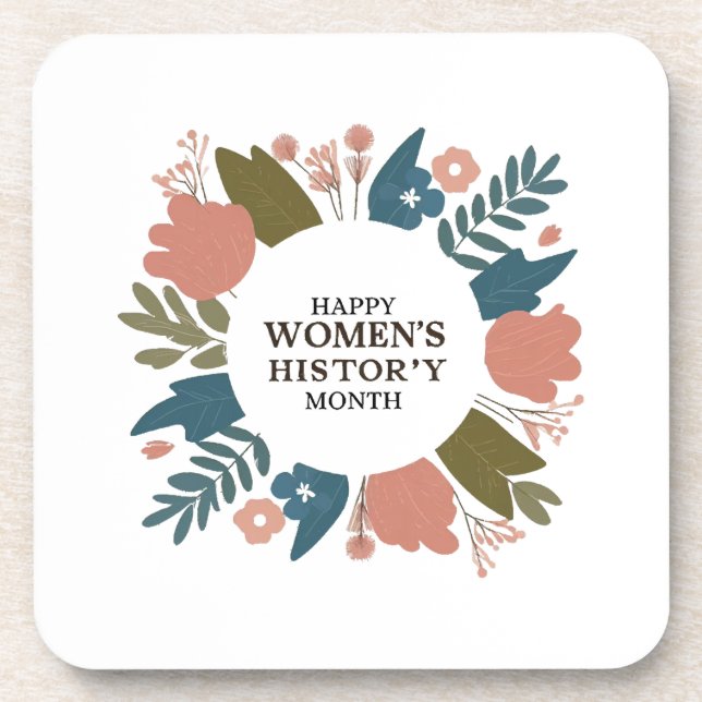 Women's History Month Coaster (Front)