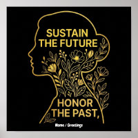 Women's History Month Eco-Feminist Sustain Future