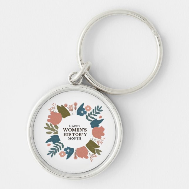 Women's History Month Keychain (Front)