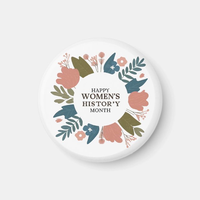 Women's History Month Magnet (Front)