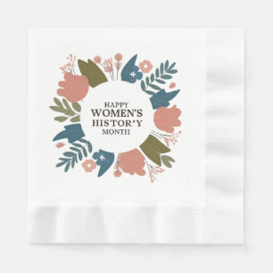 Women's History Month Napkin