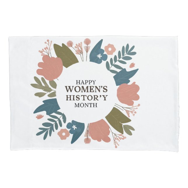 Women's History Month Pillowcase (Front)