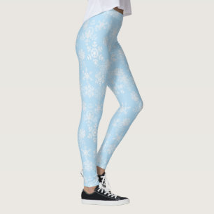 Women's Holiday Snowflake Leggings