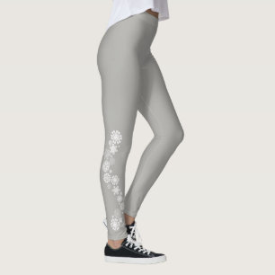 Women's Holiday Snowflake Leggings