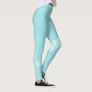 Women's Holiday Snowflake Leggings