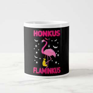Womens Honkus Flaminkus Funny Gift for Halloween Large Coffee Mug
