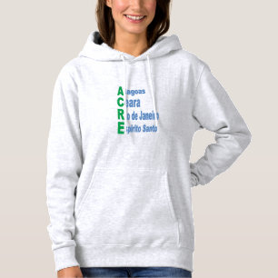 Women's Hoode ash BRAZIL TOURISM Hoodie