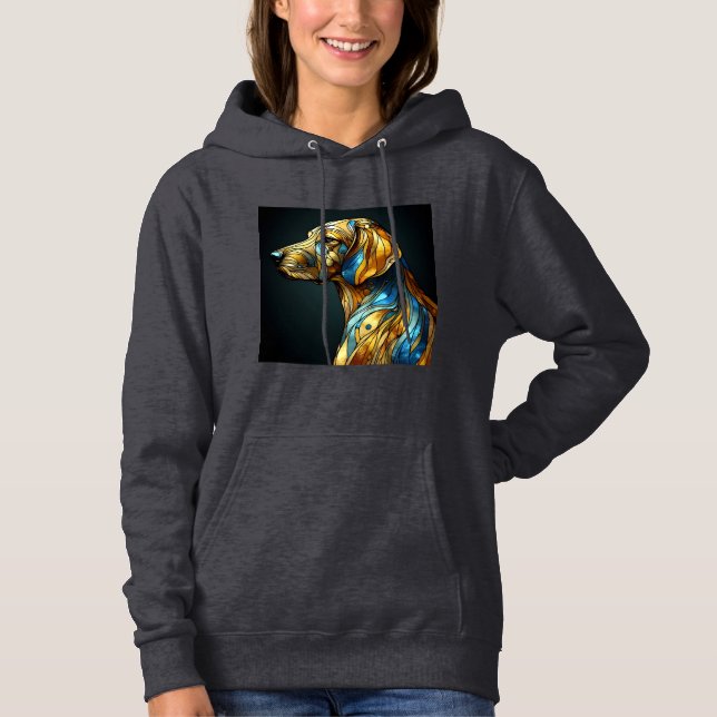 Women's Hooded Sweatshirt Artwork 16 (Front)