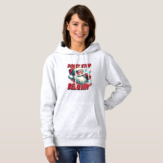 Womens Hoodies Sweat Shirt Fall Winter Outfits (Front Full)