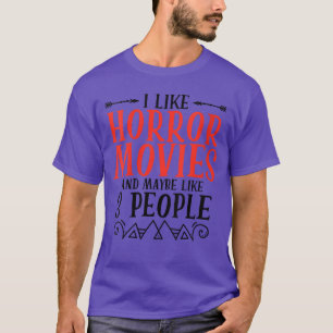 Womens Horror Movie Scary Funny Horror Film Horror T-Shirt