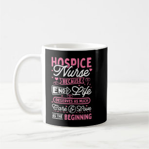 Womens Hospice Nurse T-Shirt Coffee Mug