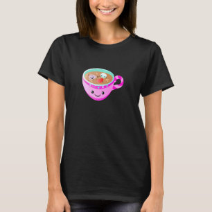 Womens Hot Chocolate Period Pms Menstruation T-Shirt