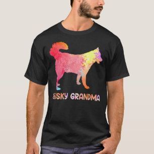 Womens Husky Dog Costume Mother s Day Siberian Hus T-Shirt