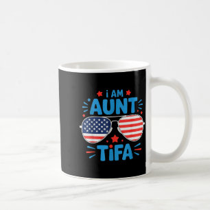 Womens I Am Aunt Tifa Tee  Coffee Mug