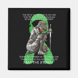 Womens I Am Storm Non Hodgkins Lymphoma Christian  Magnet