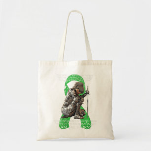 Womens I Am Storm Non Hodgkins Lymphoma Christian Tote Bag