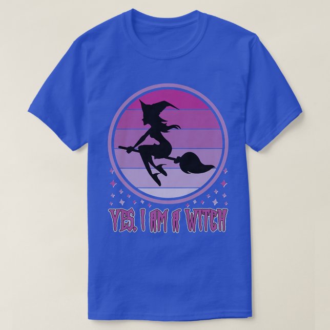 Womens I bewitch All, I am a Witch  T-Shirt (Design Front)