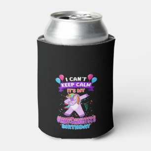 Womens I Cant Keep Calm Its My Granddaughter Birth Can Cooler
