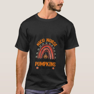 Womens I Care For The Cutest Pumpkins NICU Nurse R T-Shirt