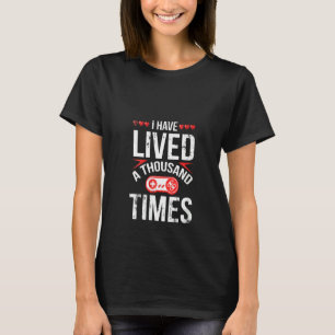 Womens I Have Lived A Thousand Times Christmas  Bo T-Shirt