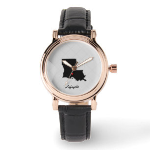 Women's I love Lafayette Louisiana Watch