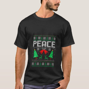 Womens I m Peace I Come In Peace Couple Matching U T-Shirt