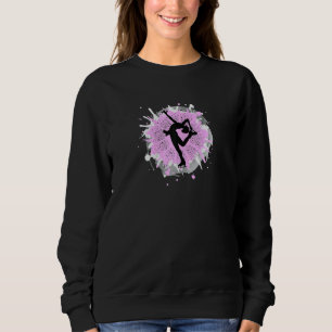 Womens Ice Skating Skater Figure Dancer Dancing Sk Sweatshirt