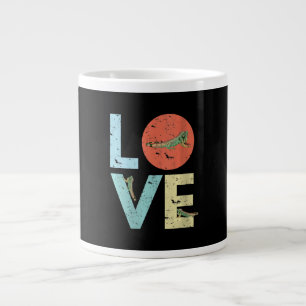 Womens  Iguana Lover Gift Iguana Mom Dad Reptile Large Coffee Mug