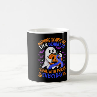 Womens Im A Diabetic Deal With S Everyday Hallowee Coffee Mug