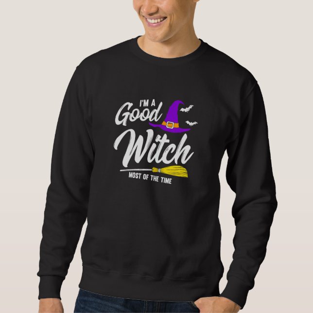 Womens I'm A Good Witch Sweatshirt (Front)