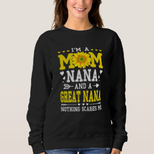 Womens I'm A Mom Nana Great Grandma Mother's Day S Sweatshirt