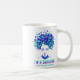 Womens Im A Survivor Suicide Prevention Awareness  Coffee Mug