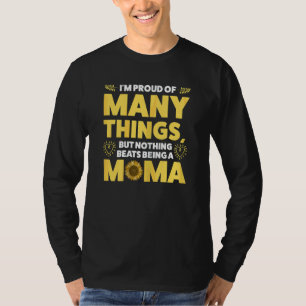 Womens I'm Proud Of Being A Mama Mama Grandma T-Shirt