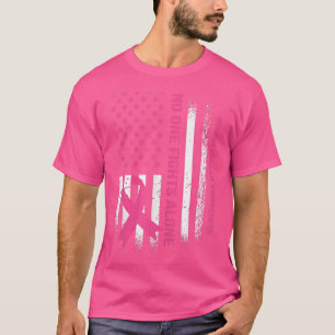 Womens In October We Wear Pink Breast Cancer Aware T-Shirt
