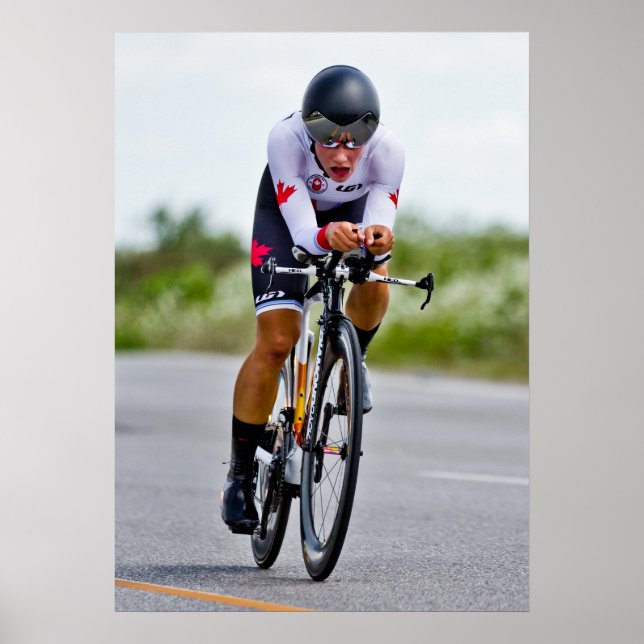 Womens Individual Time Trial No 5 Poster (Front)