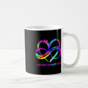 Womens Infinity Heart Autism Awareness Accept Embr Coffee Mug