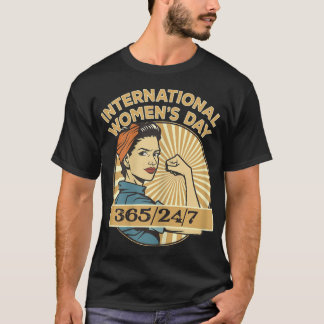 Womens International Womens Day 8 March 2023  T-Shirt