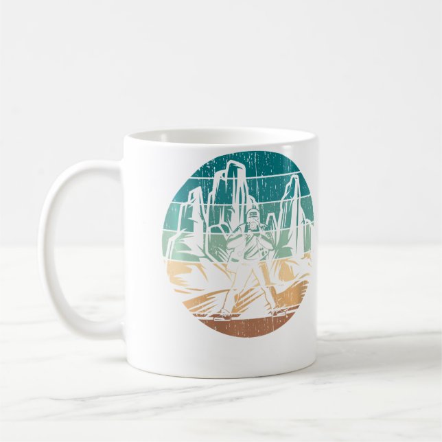 Womens Iso Nature Mountain Photo Scenery Picture P Coffee Mug (Left)