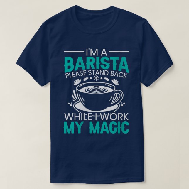 Womens Ix27m A Barista Coffee Maker Bartender Espr T-Shirt (Design Front)