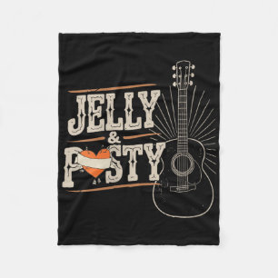 Womens Jelly Personalized First Name Birthday Men  Fleece Blanket