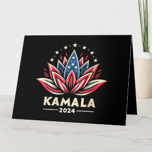 Womens Kamala Harris 2024 Presidential Campaign Am Card